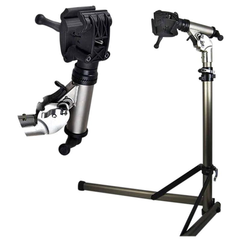 OUTIL REPARATION - PIED D'ATELIER VELO MONTAGE PLIABLE MULTI REGLAGE ALU