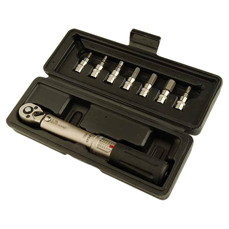 OUTIL SERRAGE AU COUPLE - CLE DYNAMOMETRIQUE EMBOUT CLE ALLEN/TORX 2-24 Nm (COFFRET)
