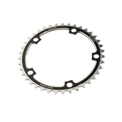PLATEAU ROUTE DIAM 130 INTER 39DTS NOIR ALU CNC