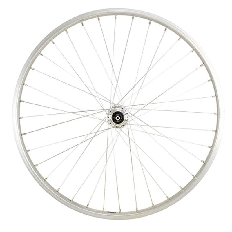 ROUE VTT 24" AR BLOCAGE JANTE ARGENT MACH1 M110.  MOY.MICHE MAGNUM A VISSER V-BRAKE 5/6/7V