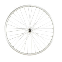 ROUE VTC 28" AR BLOCAGE JANTE ARGENT MACH1 ER10. MOY.MICHE MAG.A VISSER 5/6/7V V-BRAKE 36T