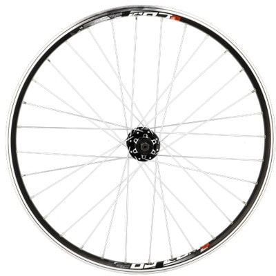 ROUE VTT 26" AV BLOCAGE JANTE NOIR MACH1 COMBO MOY.SHIMANO TX500 DISQUE