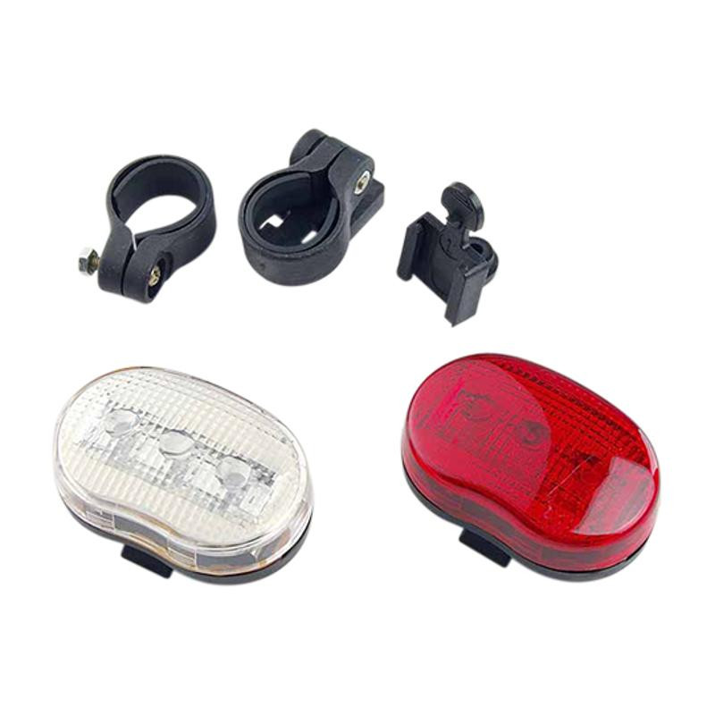 Éclairage Avant De Vélo Optimiz à Piles - Fixation Fourche - LED - Neuf