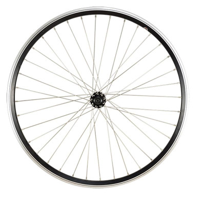 ROUE VTT 26" AV BLOCAGE JANTE NOIR MACH1 ER10 MOY.SHIMANO TX500 V-BRAKE