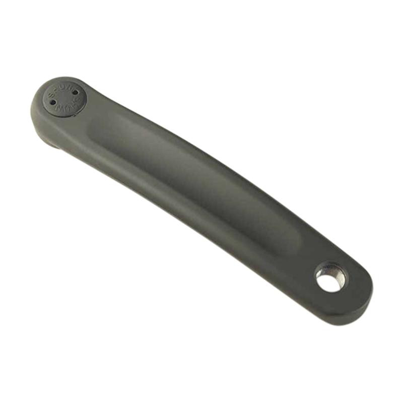MANIVELLE GAUCHE VTT L170 ALU OPTIMIZ NOIR AVEC CARRE DECALE