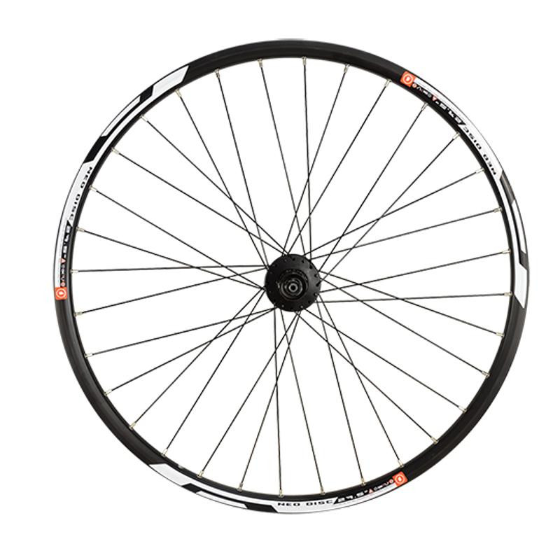ROUE VTT 27.5" AR BLOCAGE K7 JANTE NOIR MACH1 NEO MOY. SHIMANO M475 DISQUE 6T. 9/10/11V