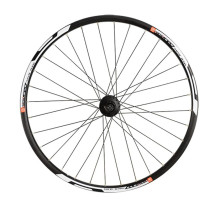 ROUE VTT 27.5" AR BLOCAGE K7 JANTE NOIR MACH1 NEO MOY. SHIMANO M475 DISQUE 6T. 9/10/11V