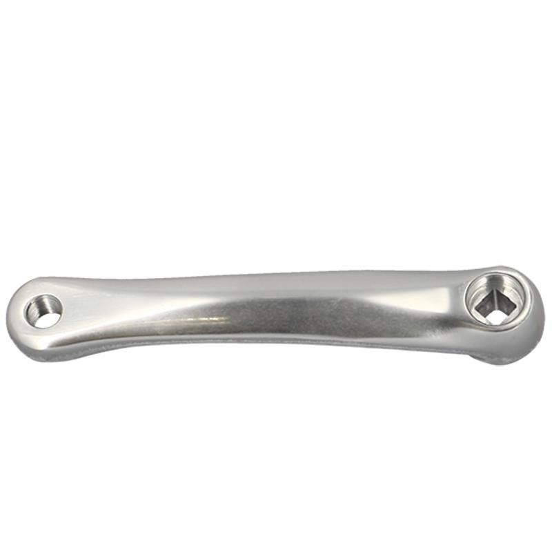 MANIVELLE GAUCHE VTT L175 ALU OPTIMIZ ARGENT (PROFIL LARGE)