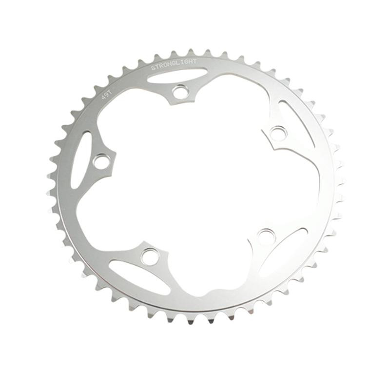 PLATEAU ROUTE DIAM 130 EXTER 46DTS ARGENT ALU 5083 STRONG 8/9/10V. 5 BRANCHES