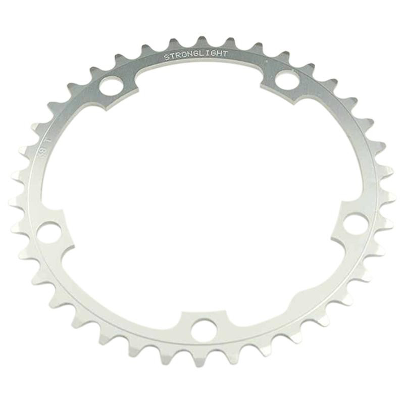 PLATEAU ROUTE DIAM 130 INTER 42DTS ARGENT ALU 5083 STRONG 8/9/10V. 5 BRANCHES