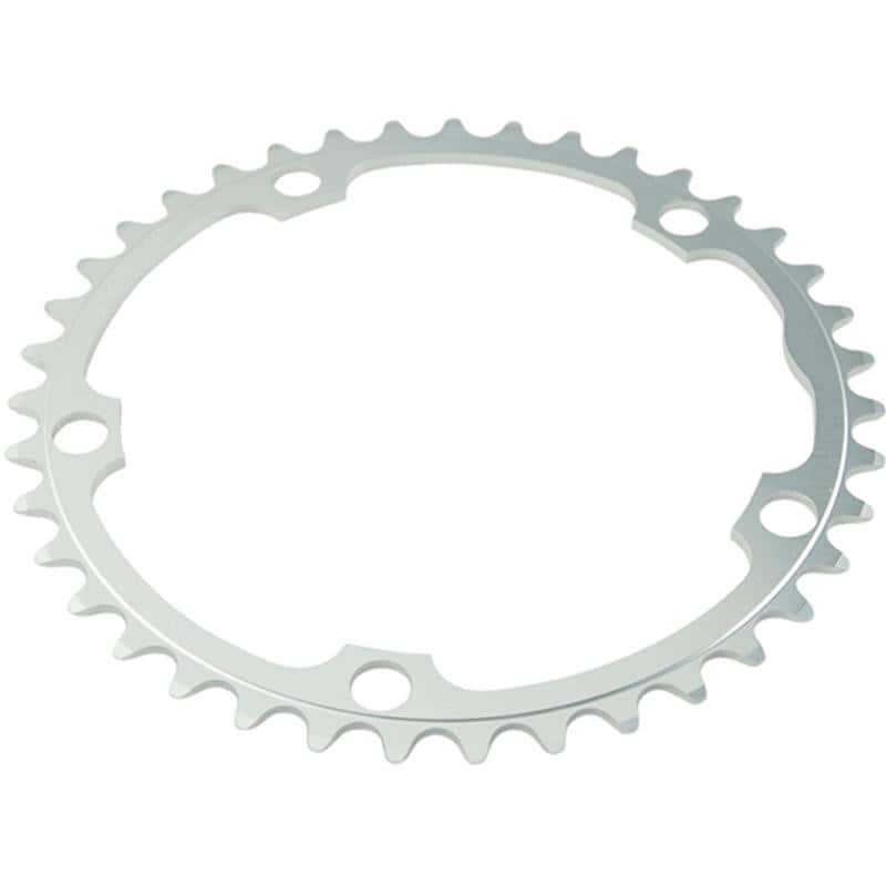 PLATEAU ROUTE DIAM 135 INTER 39DTS ARGENT ALU 5083 STRONG 8/9/10V. 5 BRANCHES