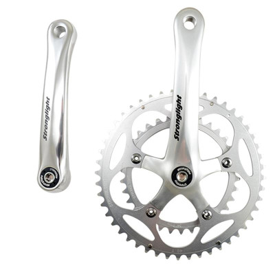 PEDALIER ROUTE COMPACT 48-34D L165 STRONG IMPACT ARGENT 9/10V