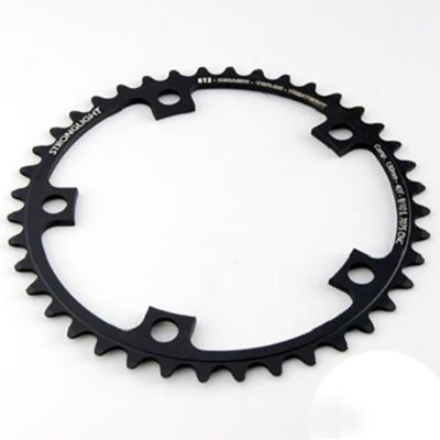 PLATEAU ROUTE DIAM 130 INTER 42DTS NOIR CT2 STRONG 11/10V.(TOUS MODELES) 5 BRANCHES