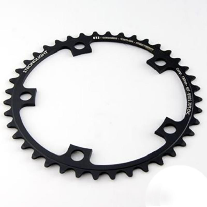 PLATEAU ROUTE DIAM 130 INTER 42DTS NOIR CT2 STRONG 11/10V.(TOUS MODELES) 5 BRANCHES