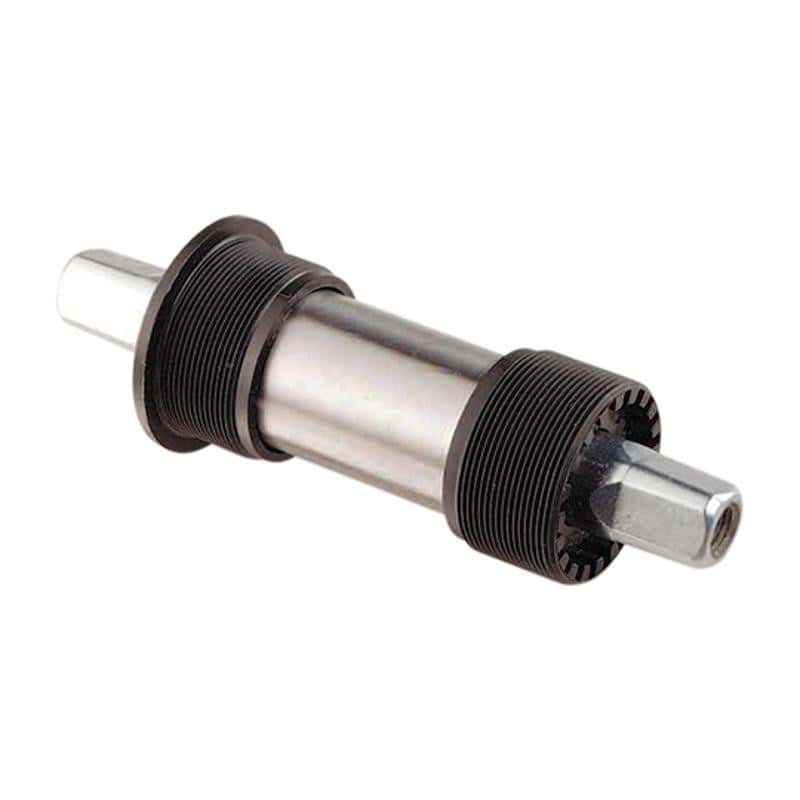 BOITIER PEDALIER CARRE L127 STRONG JP400 F.BSC CUVETTES PLASTIQUE (68MM)