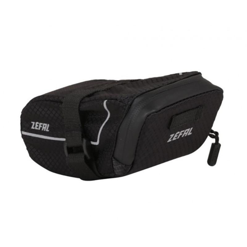 SACOCHE SELLE ZEFAL Z LIGHT PACK XS NOIRE 0,3L ATTACHE VELCRO SUR RAIL