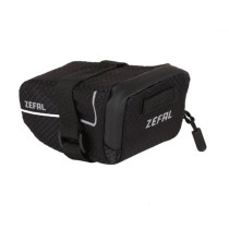 SACOCHE SELLE ZEFAL Z LIGHT PACK S NOIRE 0,4L ATTACHE VELCRO SUR RAIL ET TIGE SELLE