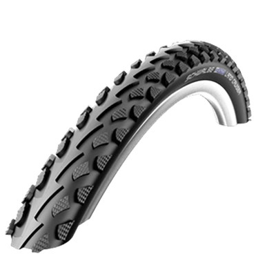 PNEU VTT/URBAIN 26X1.75 TR SCHWALBE LAND CRUISER NOIR (47-559)